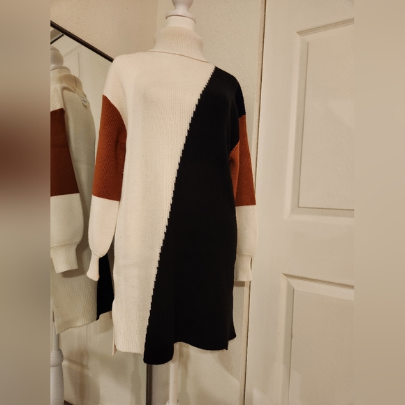 Lindy Turtleneck Sweater Dress - Picture 3 of 8